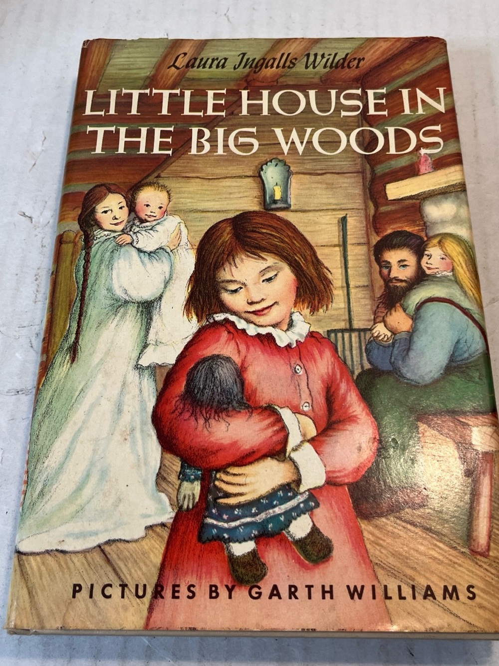 Little House in the Big Woods — Illustrated Hardcover (red)